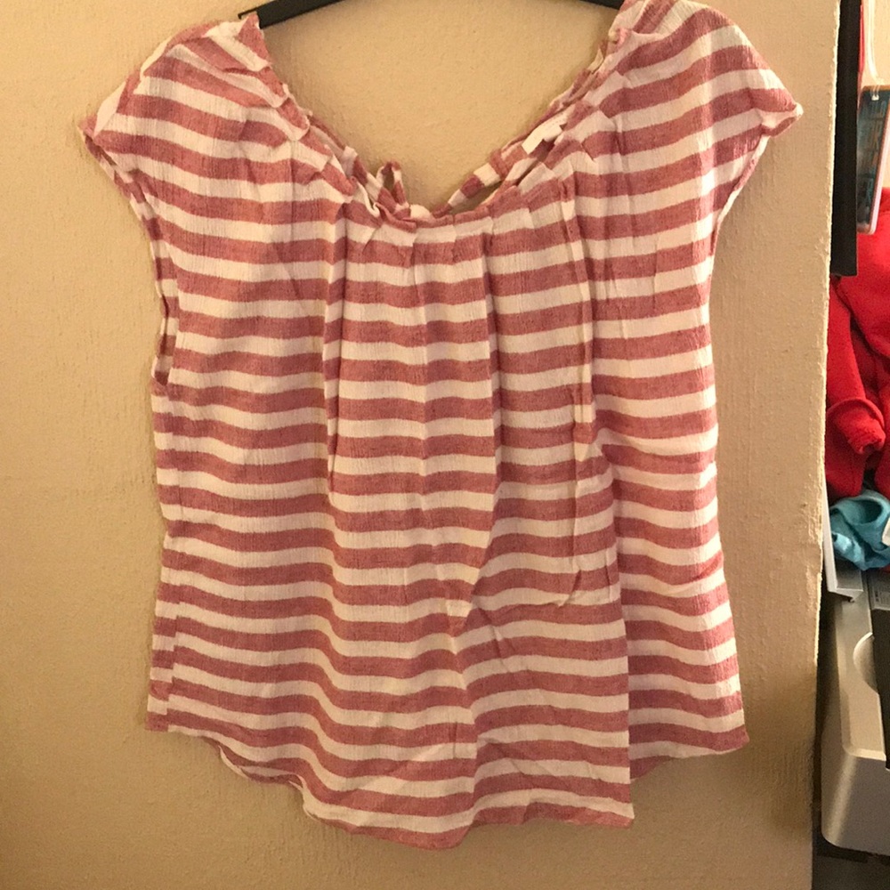 Lauren Conrad Cap- Sleeve Top